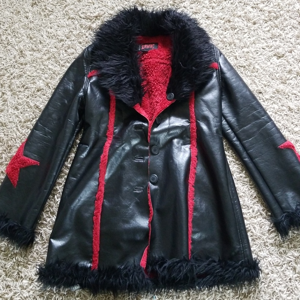Red and black Tripp jacket